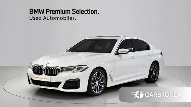 BMW 5 Series (G30) 2022 Белый из Кореи