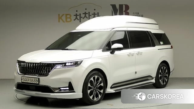 Kia Carnival 4th generation 2023 Белый из Кореи