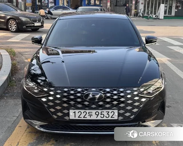 Hyundai The New Grandeur IG 2021 Черный из Кореи