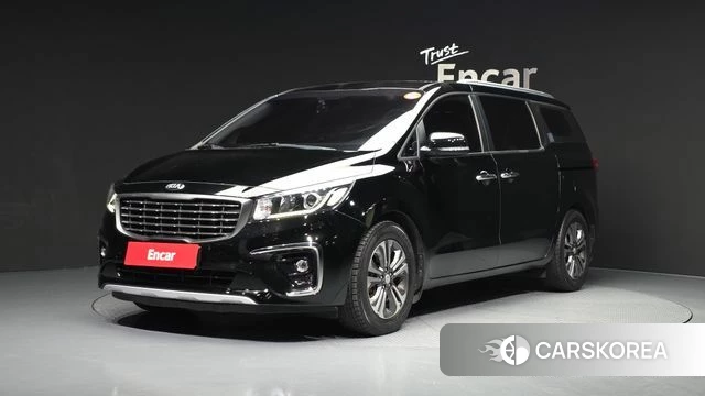 Kia The New Carnival 2019 Черный из Кореи