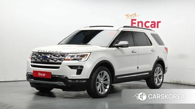 Ford Explorer 2019 Белый из Кореи