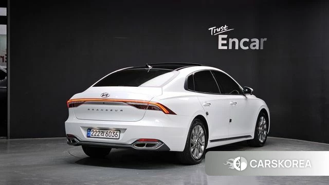 Hyundai The New Grandeur IG Hybrid 2020 Белый из Кореи