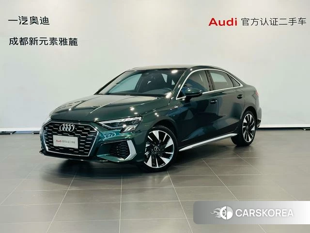 Audi A3 2024 Зеленый из Китая