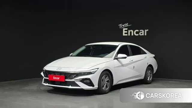 Hyundai The New Avante (CN7) 2023 Белый из Кореи