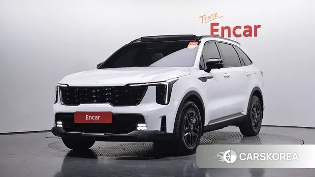 Kia The New Sorento 4th Generation 2023 Белый из Кореи