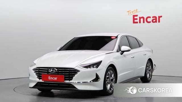 Hyundai Sonata (DN8) 2019 Белый из Кореи
