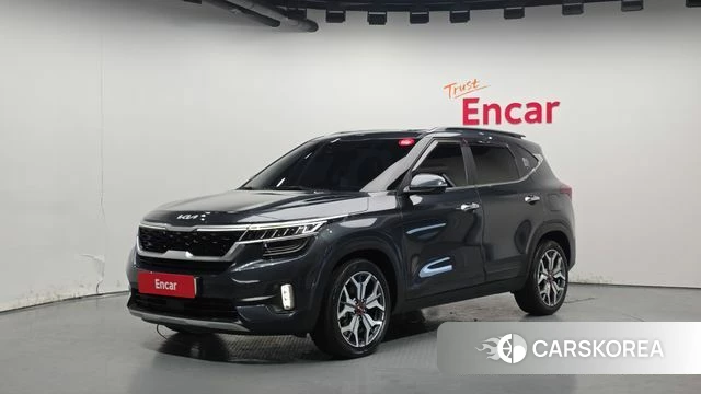 Kia Seltos 2022 Серый из Кореи