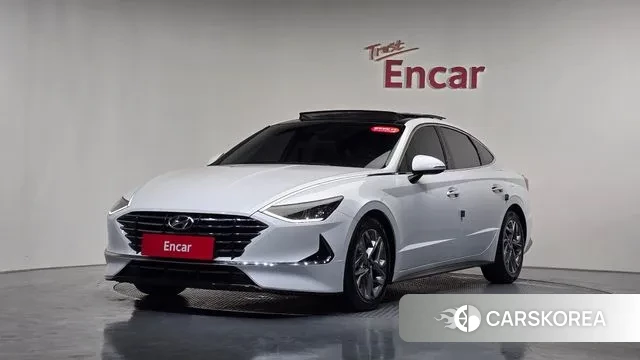 Hyundai Sonata (DN8) 2019 Белый из Кореи
