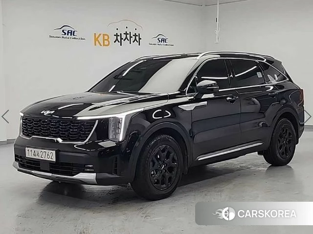Kia The New Sorento 4th Generation 2023 Черный из Кореи