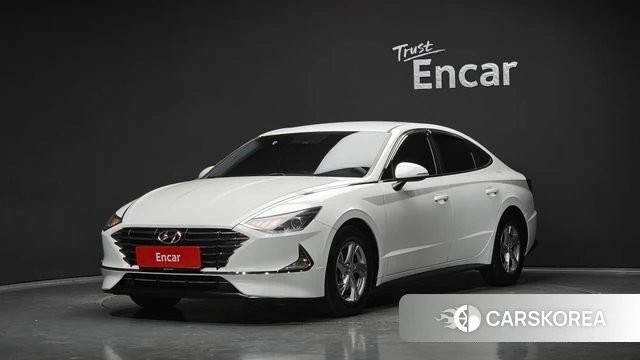 Hyundai Sonata (DN8) 2019 Белый из Кореи