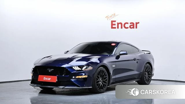 Ford Mustang 2019 Синий из Кореи