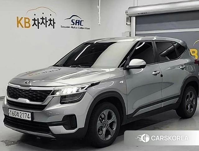 Kia Seltos 2019 Серебряный из Кореи