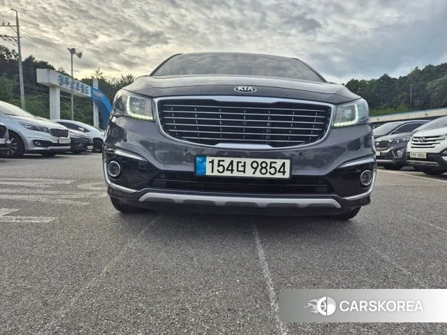 Kia All New Carnival 2018 Серый из Кореи