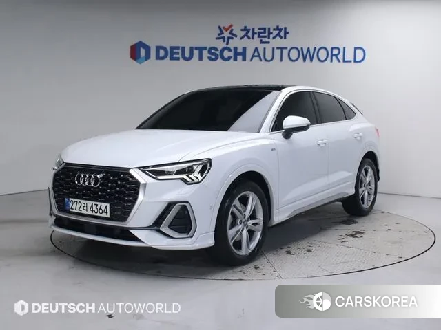Audi Q3 (F3) 2020 Белый из Кореи