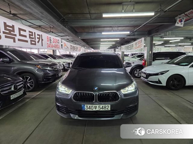 BMW X2 (F39) 2021 Серый из Кореи