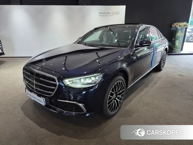 Mercedes-Benz S-Class W223 2025 Синий из Кореи