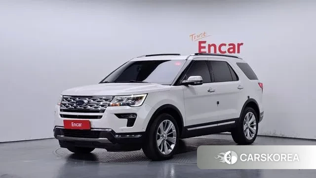 Ford Explorer 2019 Белый из Кореи