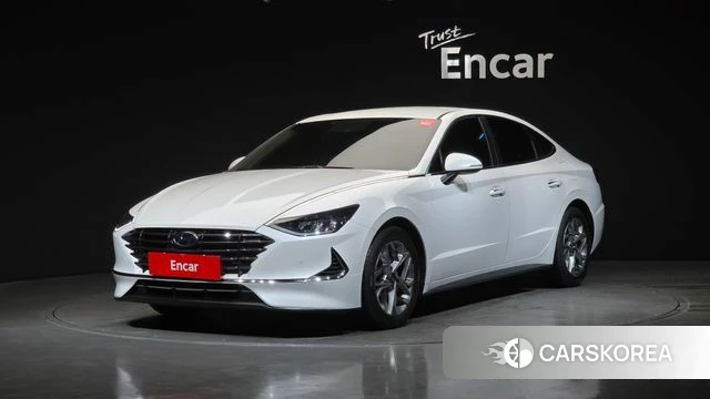 Hyundai Sonata (DN8) 2019 Белый из Кореи