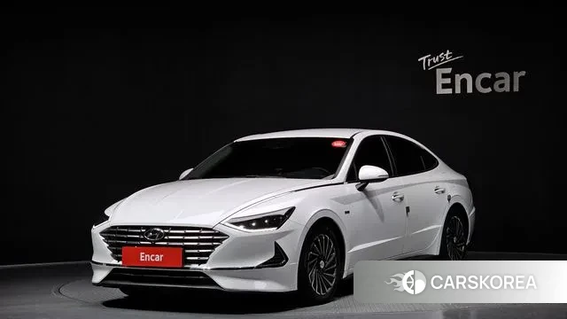 Hyundai Sonata Hybrid (DN8) 2019 Белый из Кореи