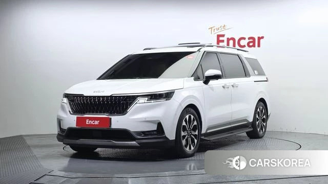 Kia Carnival 4th generation 2021 Белый из Кореи