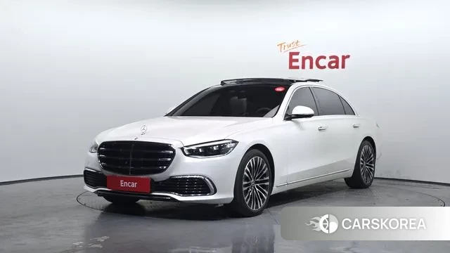 Mercedes-Benz S-Class W223 2022 Белый из Кореи