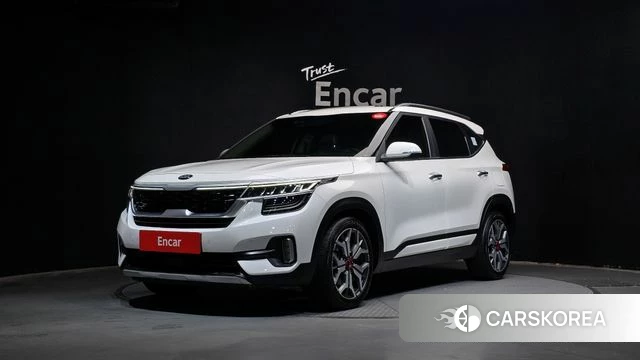 Kia Seltos 2021 Белый из Кореи