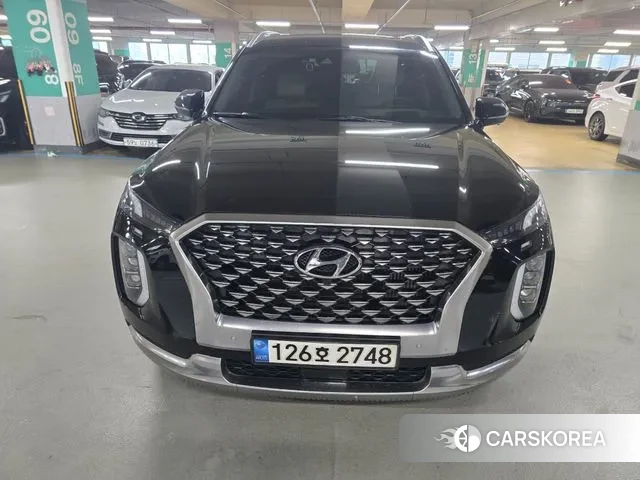 Hyundai Palisade 2021 Черный из Кореи