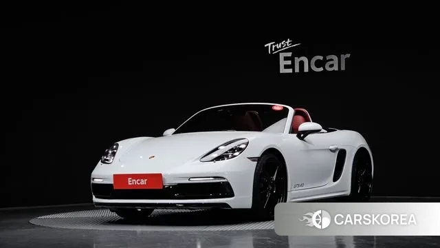 Porsche 718 Boxster 2023 Белый из Кореи