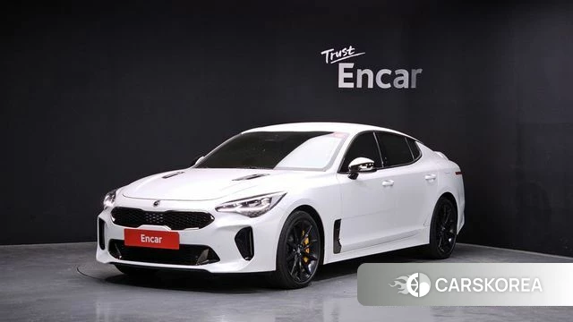 Kia Stinger Meister 2021 Белый из Кореи