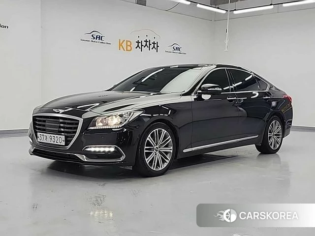 Genesis G80 2018 Черный из Кореи
