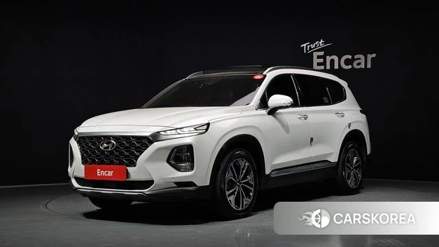 Hyundai Santa Fe TM 2019 Белый из Кореи