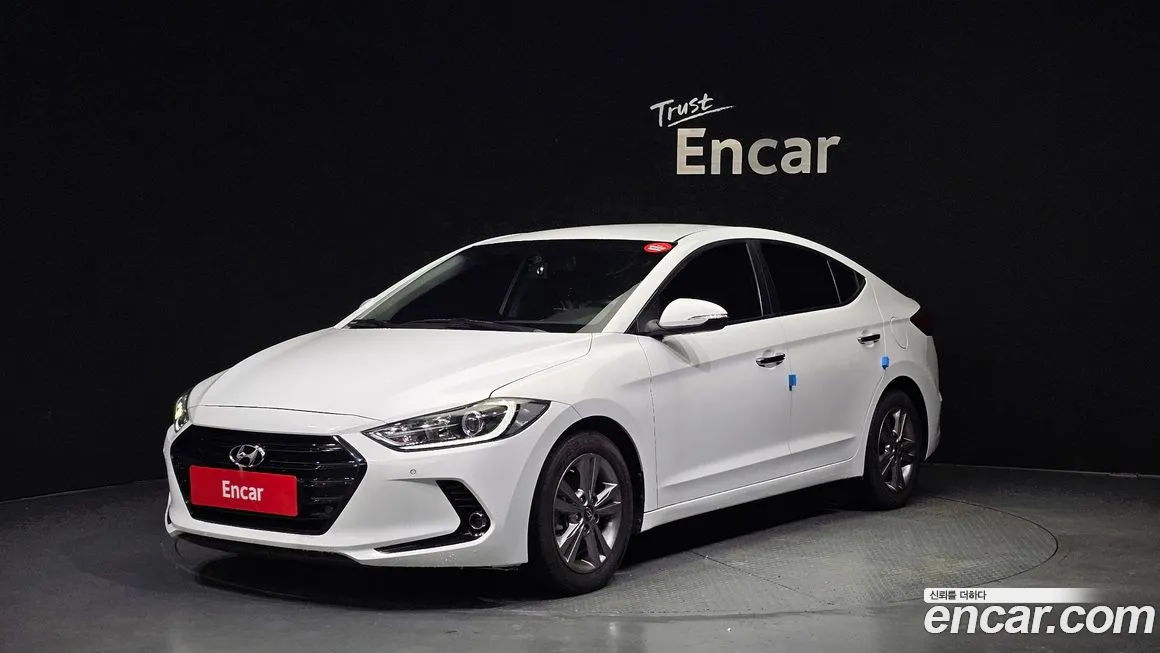 Hyundai Avante AD 2018 Белый из Кореи