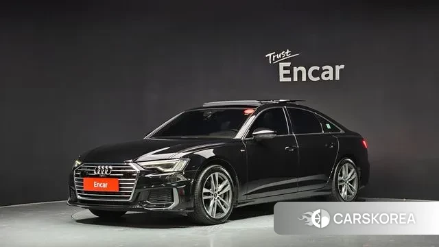 Audi A6 (C8) 2022 Черный из Кореи