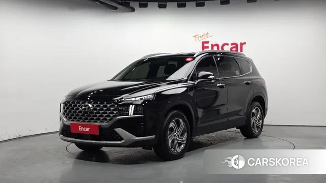 Hyundai The New Santa Fe 2022 Черный из Кореи