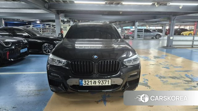 BMW X4 (G02) 2021 Черный из Кореи