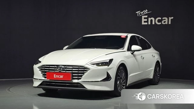 Hyundai Sonata Hybrid (DN8) 2020 Белый из Кореи