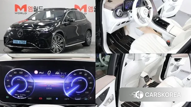 Mercedes-Benz EQE SUV X294 2023 Черный из Кореи