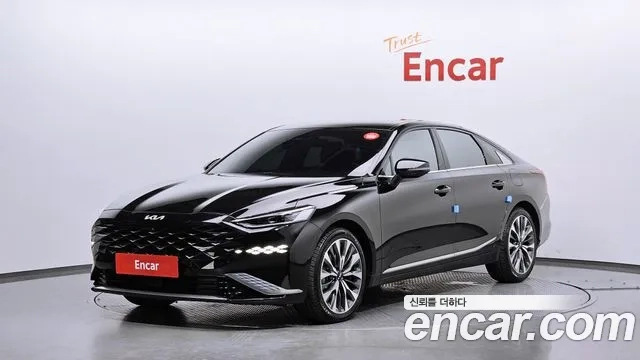 Kia K8 2024 Черный из Кореи