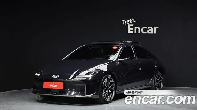 Hyundai Ionic 6 2022 Синий из Кореи