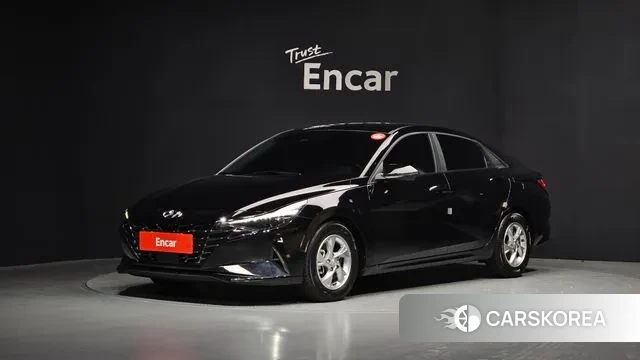 Hyundai Avante (CN7) 2022 Черный из Кореи