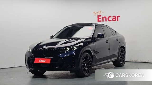 BMW X6 (G06) 2025 Черный из Кореи