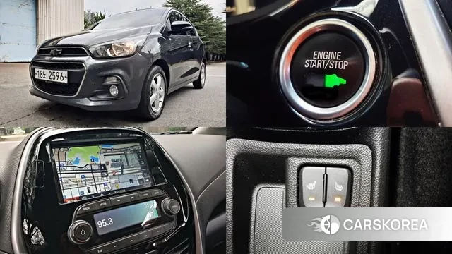 Chevrolet (GM Daewoo) The Next Spark 2018 Серый из Кореи