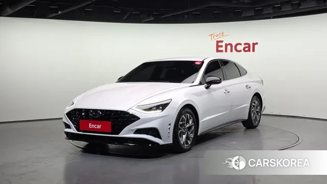 Hyundai Sonata (DN8) 2021 Белый из Кореи