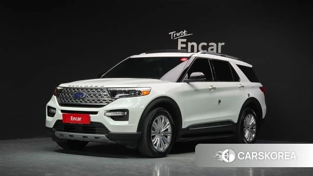 Ford Explorer 6th Generation 2020 Белый из Кореи
