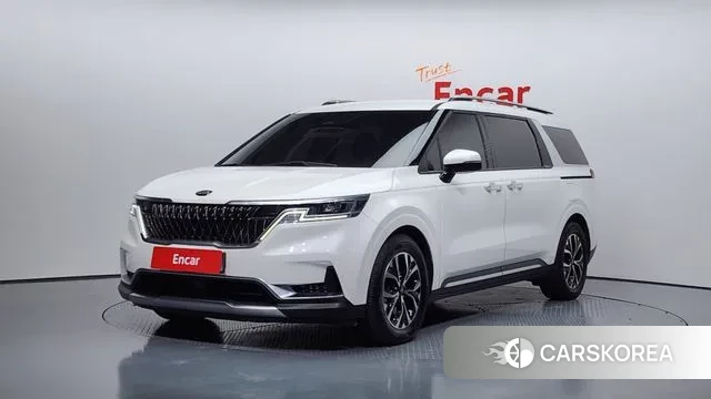 Kia Carnival 4th generation 2021 Белый из Кореи