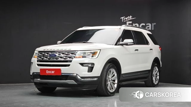 Ford Explorer 2019 Белый из Кореи