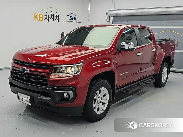 Chevrolet (GM Daewoo) Real New Colorado 2021 Красный из Кореи