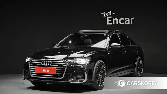 Audi A6 (C8) 2021 Черный из Кореи