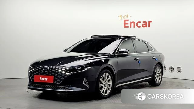 Hyundai The New Grandeur IG Hybrid 2020 Серый из Кореи