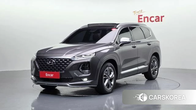 Hyundai Santa Fe TM 2019 Серый из Кореи